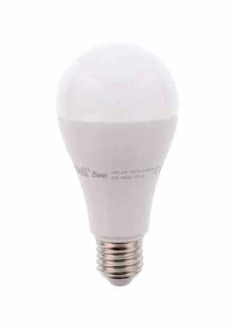 Bec cu led A65 E27 15W 230V lumina rece Basic Well